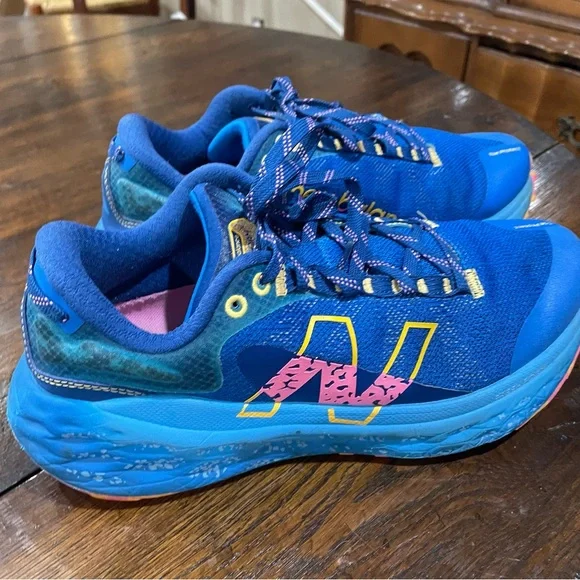 Womens New Balance Fresh Foam More Tr V2 Serene Blue/Vibrant Apricot 10 D Wide - Picture 5 of 10